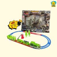 StarKids รถไฟรางมาพร้อมขบวนโบกี้ ต้นไม้ตกแต่ง เล่นสนุก เล่นเพลิน