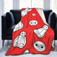 [Harajuku INS Blanket] Baymax Cute Essential Plush Blanket for Kids Adults All Season