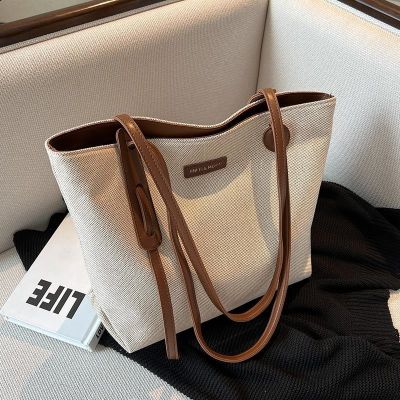 MLBˉ Official NY Student casual large-capacity bag female new all-match canvas commuter female bag shoulder bag simple tote bag