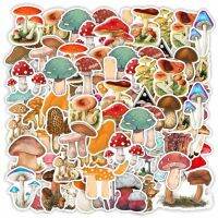 10/30/50Pcs Wild Mushrooms Stickers For Suitcase Skateboard Laptop Luggage Phone Car Styling DIY Decal Pegatinas Stickers Labels