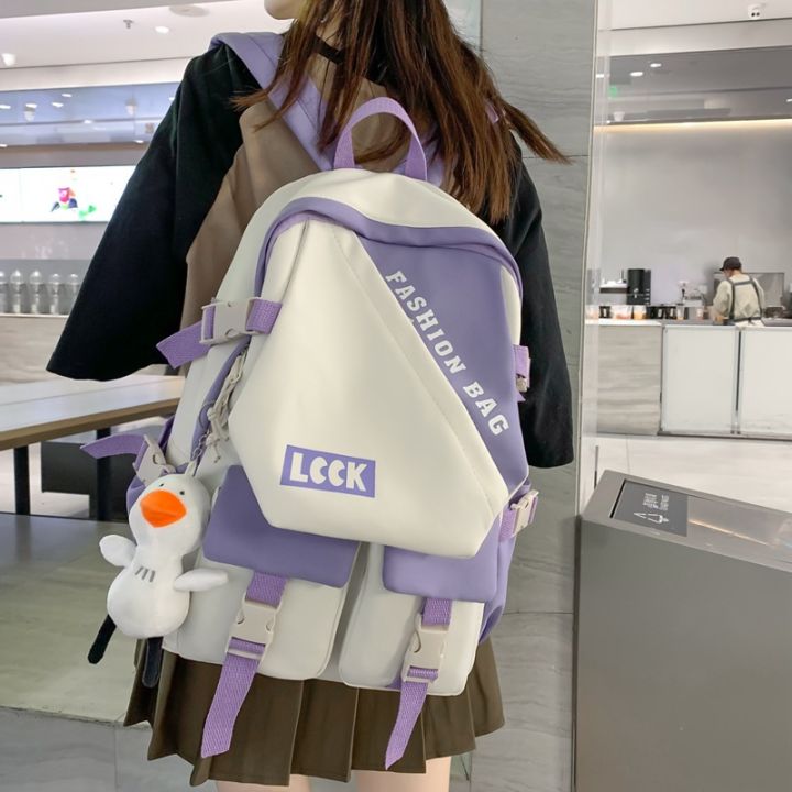 backpack-female-college-student-simple-girls-backpack-2023-new-contrast-color-middle-school-student-high-school-schoolbag-2023