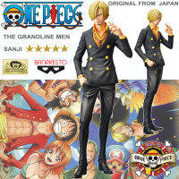 Model โมเดล ของแท้ 100% แมวทอง Banpresto จาก One Piece วันพีซ เต็มพิกัดสลัดจอมลุย วันพีช The Grandline Men Vinsmoke Sanji ซันจิ วินสโมค กลุ่มโจรสลัดหมวกฟาง Ver Original from Japan ฟิกเกอร์ ของขวัญ อนิเมะ การ์ตูน คอลเลกชัน สั่งและนำเข้าจากญี่ปุ่น manga