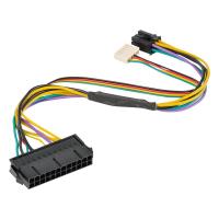 【♘COD Free Cas♘】 fangyili 24 Pin ถึง6 Pin Pci-e Atx ตัวจ่ายไฟหลักสายอะแดปเตอร์18awg สำหรับ Hp Z220เวิร์กสเตชัน Z230