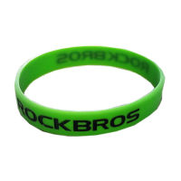 RockBros สายรัดข้อมือซิลิกาเจล,สายรัดข้อมือสำหรับปั่นจักรยานใช้ได้ทั้งชายและหญิงสายรัดข้อมือบาสเกตบอลอุปกรณ์เสริมยืดหยุ่นได้