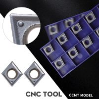 10Pcs CCMT09T304 NN LT10 CCMT060204 คาร์ไบด์แทรกเครื่องกลึง CNC เครื่องมือตัดเครื่องมือกลึงภายใน CCMT แทรกสําหรับการแปรรูปเหล็ก