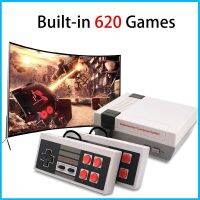 ZZOOI 2020 New Mini TV Game Console With 2 Handles Retro Classic Handheld Gaming Player AV Output Built-in 620 Games Toys Gifts