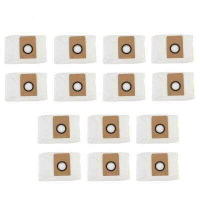 14Pcs Replacement of High-Capacity Dust Bag Suitable for Ecovac Deebot X1 Omni Turbo Robot Vacuum Cleaner