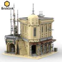 Bricklink โมเดล10297ของอิฐโรงแรมบูติกชุดของเล่นบล็อกตัวต่อผู้เชี่ยวชาญด้านถนนในเมืองทะเลทราย