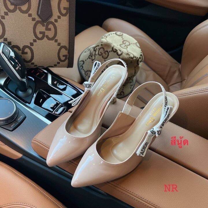 รองเท้าส้นสูง-พร้อมส่ง-size-36-40-eu-มี-3-สี-รองเท้าแฟชั่นผู้หญิง-รองเท้าส้นสูงใส่เที่ยว-รองเท้าส้นสูงรัดส้น-ถ่ายจากสินค้าจริง-klo015