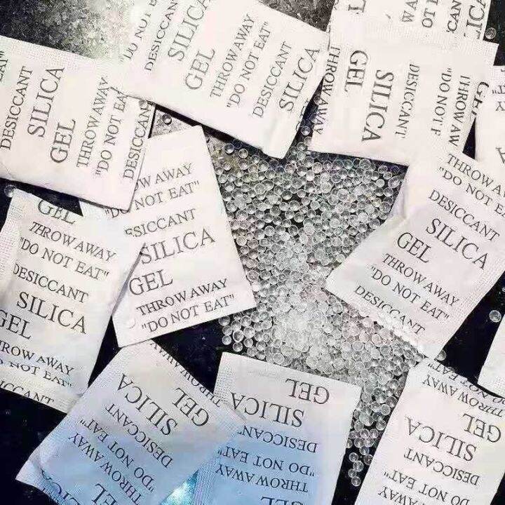 150pcs Nontoxic Silica Gel Packs Desiccant Dehumidifier Moisture