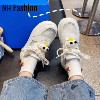 NH Fashion  รองเท้าผ้าใบผญ รองเท้าผ้าใบผู้หญิง รองดท้าผ้าใบ ผญ 2023 NEW  FYD2390H82 36Z230909