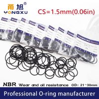 【hot】●▫  20PCS/lot NBR O-Ring CS1.5mm OD21/22/23/24/25/26/27/28/29/30x1.5mm Rings Nitrile Rubber Gasket Washer