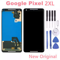 100 ใหม่ Original Pixel 2XL LCD สำหรับ googl E Pixel 2 XL จอแสดงผล LCD Touch Screen Digitizer ASSEMBLY Pixel 2 XL หน้าจอ