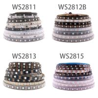 WS2811 WS2812B WS2813 WS2815 Pixel Smart RGB LED Strip WS2812 Individually Addressable IC 30/60/144 Leds/m Tape Light DC5V DC12V