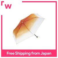 Wpc.rain Umbrella [ร่มไวนิล] Traveling Cafe X Wpc.™ร่มครีมโซดาสีส้มขนาดเล็กพับได้50ซม. PT-TA004