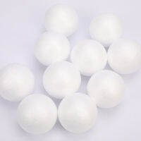 【Comfortable House】 COD 10pcs DIY PARTY Ball ทรงกลมตกแต่ง70mm Polystyrene Foam