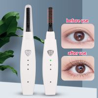 卐 Electric Eyelash Curler Fast Heating Temperature Adjustable Eyelash Roller Women Makeup Lashes Curler Usb Mascara Lash Lift Kit