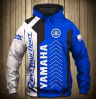 3D HOODIE-  XZX180305   Yamaha Hoodie 3D "Teem Racing" All Over Printed For Gift 15