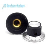 【CW】 5pcs  potentiometer knob C3 / band dial bore 4MM width 23MM x 14.5MM high