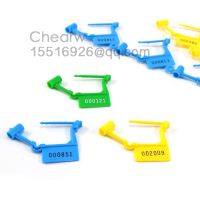 ✆♙ 100pcs High quality plastic padlock disposable Lock Meter Seal chearw