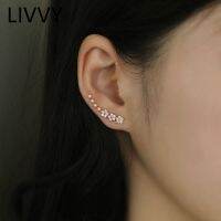 Zircon Flower Earrings