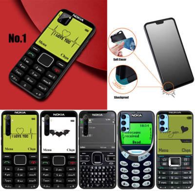48GV Vintage Nokia Pattern Design อ่อนนุ่ม High Quality ซิลิโคน Phone เคสโทรศัพท์ TPU ปก หรับ OPPO Neo 9 A1K A3S A5 A5S A7 A7X A9 A12 A12E A37 A39 A57 A59 A73 A77 A83 A91 F1S F3 F5 F7 F9 F11 F15 F17 Pro