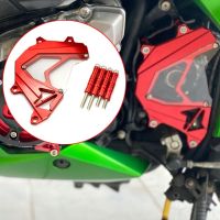 มอเตอร์ไซค์ฟันเฟืองหน้าป้องกันโซ่ปลอกกันกระแทกสำหรับ Kawasaki Z800 Z750 2013-2015 2016สกู๊ตเตอร์ด้านซ้ายฝาปิดเครื่องยนต์