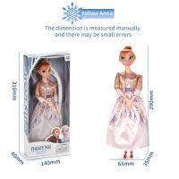 Frozen 2 Princess Toy Anna Dress Up Doll Christmas Birthday Gift 8 in 1 Set Cartoon Dolls Barbie Toys