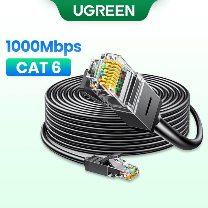 ۞☌♦ UGREEN CAT 6 Flat Cable Cat6 Lan Cable UTP RJ45 Net