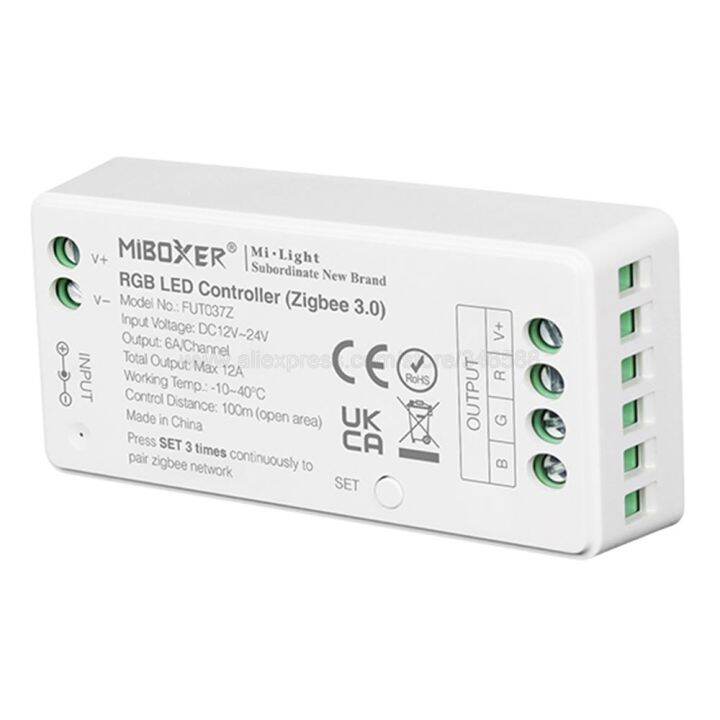 mier-zigbee-3-0-dual-white-single-color-rgb-rgbw-rgb-cct-led-strip-contoller-zb-2-zb-3-fut035z-app-gateway-controller