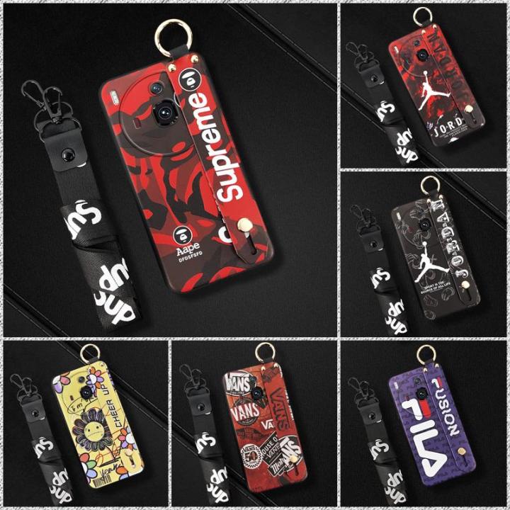 back-cover-lanyard-phone-case-for-zte-nubia-z50s-pro-silicone-fashion-design-wrist-strap-wristband-trendy-waterproof