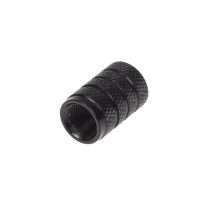 8 Pcs Black Car Vehicle Tyre Tire Valve Stem Decorative Dust Cap Cover