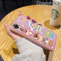 เคส Chenyyka สำหรับ OPPO Reno 8T 4G Reno 8T 5G A1 Pro 5G การ์ตูนทอยสตอรี่วู้ดดี้ไลท์เยียร์ซิลิโคนขอบนิ่มกันกระแทกแฟชั่นเคสโทรศัพท์คลุมทั้งหมดป้องกันเลนส์กล้อง