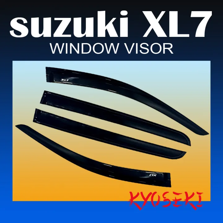 Window Visor Door Visor Rain Guard Sun Visor for Suzuki XL7 Lazada PH