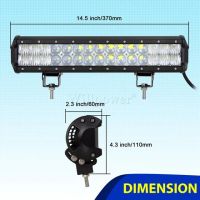 ไฟตัดหมอกโคมไฟฟลัดไลท์ไฟแอลอีดีรถออฟโรด15 150W แผงสปอตไลท์รถบรรทุก4X4 Combo Led Bar W/ Female Dt Connector