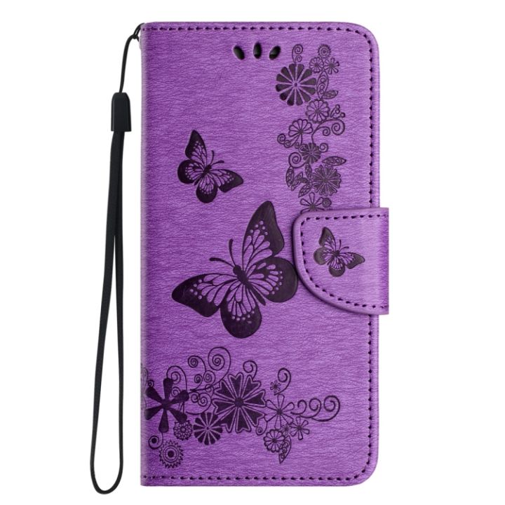 เคสหน้ังกลับมือถือนูนรูปผีเสื้อสำหรับ-honor-90-lite-5aceshop