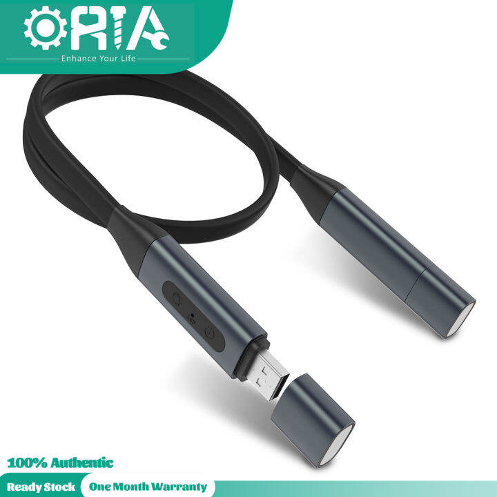 ORIA Reading Light for Bed Rechargeable Book Light with Adjustable