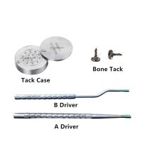 [HOT W] Dental Bone Tack Titanium Pins Holder Membrane Fixation Stabilization Pin Handle GBR Applicator Nails Dispenser