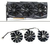 พัดลมระบายความร้อนใหม่87มม. FDC10U12S9-C T129215SU กราฟิกการ์ดสำหรับ Strix RTX 2060 OC Edition ROG STRIX RTX 2070 O8G GAMING