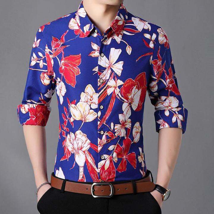 floral-shirt-male-casual-fashion-long-sleeve-hawaiian-shirt-mens-clothing-flower-blouse-men-white-red-black