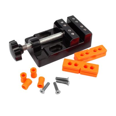 Mini Jaw Bench Clamp Universal 57mm Flat Drill Press Vice Table DIY Sculpture Tool for Jewelry Nuclear Watch Repairing