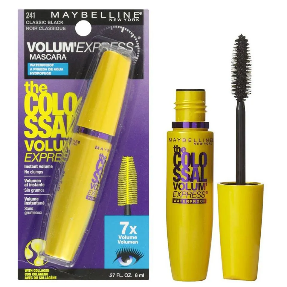 HCM]Chuốt mi mascara MAYBELLINE THE COLOSSAL VOLUM EXPRESS WATERPROOF |  