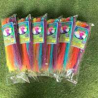 ขนมจีนอแห้ง 7 สีขนาด 200 กรัม 6 ห่อราค 180 บาท