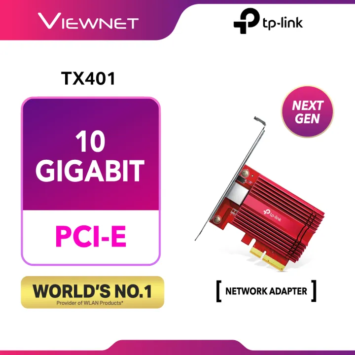 TP-LINK TX401 10 Gigabit PCI Express Network Adapter LAN Card(10G ...