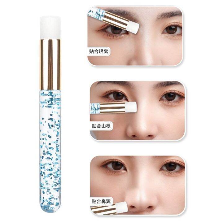 acne-transparent-aluminum-tube-manual-cleaning-brush-cosmetic-brush-nasal-wash-brush