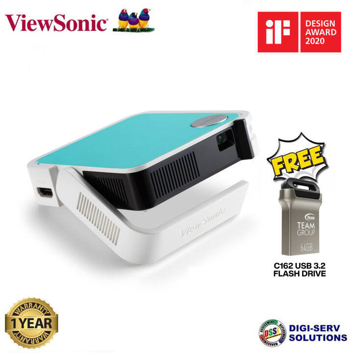 SALE!!! Viewsonic M1 mini Plus Smart LED Pocket Cinema Projector with