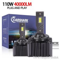 ☋ Carshark-Lâmpadas Farol Luzes do carro Super Bright Canbus Lâmpadas D1S D3S D4S D5S D2S D8S 110W 40000LM D1R D4R D2R d3R