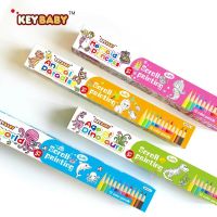 Keybaby กระดาษระบายสีแผ่นใหญ่ โปสเตอร์ระบายสียักษ์ ขนาด 200x30 ซม. แถมฟรี! สีไม้ 12 สี