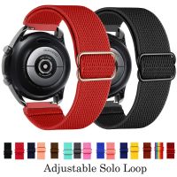 peroyeh 20mm 22mm Solo Loop Band for Samsung Galaxy watch 3 gear s3 46mm 42mm active 2 40 44 bracelet for amazfit Huawei GT2 Pro strap