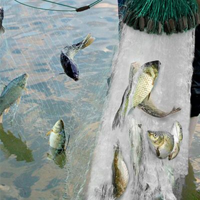 กิลล์เน็ตตาข่ายสามชั้นแบบจมไม่มีส่วนเกี่ยวข้องกับกับดักในตกปลาแม่น้ำ Penangkap Ikan สิ่งประดิษฐ์จับ Penangkap Ikan